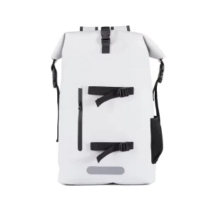 New Style Fashion Waterproof Backpack High Quality TPU Button Closure 30L Internal Frame Air Cushion Belt Dry Bag
