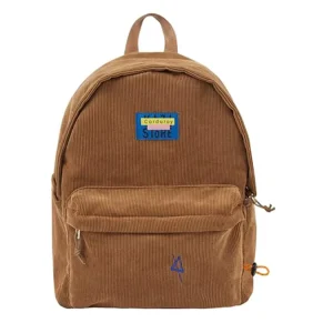 New Style Multicolor High School Student Teenage Corduroy Backpack