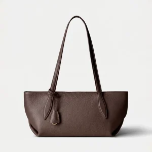New Trendy Large Capacity Ladies’ Tote Handbag PU Leather Custom Logo Casual Simple Shoulder Bag for Daily Use