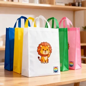 Non Woven Bags Manufacturer Promotional Custom Grocery Tote Foldable Shopping Eco Recycle Pp Non Woven Bag