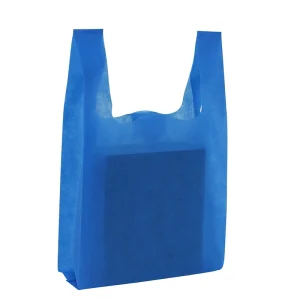 Non Woven Tote Bags Custom Printed Recyclable Fabric Non Woven Shopping Bags