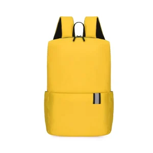 Nylon Backpack Zipper Customizable Logo Colorful Design Lightweight Breathable Unisex Travel Schoolbag