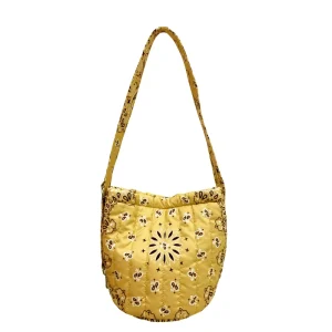 Nylon Puffer Women’s Crossbody Bag Printed Shoulder Bag For Daily Use