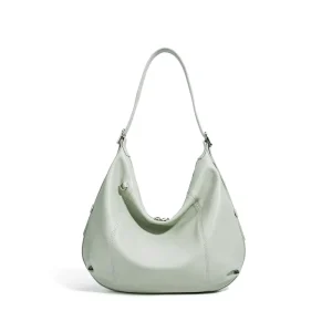 ODM OEM New Arrival Niche Fashion Genuine Leather Bag Design Women’s Underarm Bag Large Capacity Shoulder Bag