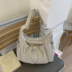 OEM CUSTOM Women’s Japanese style Trendy Casual Simple Crossbody Bag Large Capacity Sports Fitness Bag Versatile Shoulder Bag