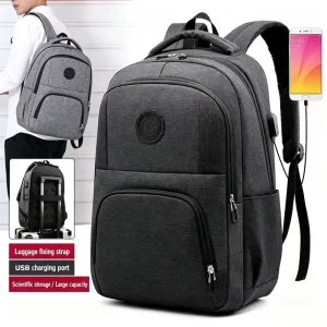 OEM Custom Multi Pocket Backpack Lightweight Fashion Bag Office Work Bag Student Laptop Bag Daily Trip Bag