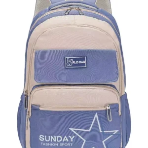 OEM Junior High School Students High School Students Waterproof Zipper Backpacks to Reduce Burden Unisex Air Cushion