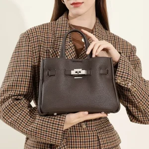 OEM ODM Custom Women’s Luxury Leather Handbag Female Shoulder Crossbody Hand Bag Manufacturer Full Customization