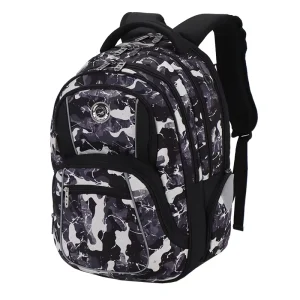 OEM ODM Customizable Fashion All Day Backpack Padded Sleeve Reflective Panels Ergonomic Support 27L Polyester