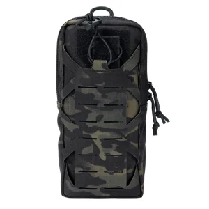 OEM ODM Multi camo Black 500D Nylon Laser Cut Molle Tactical Pouch Hunting Utility Pouch EDC Accessory