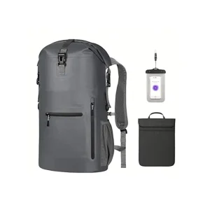 Outdoor Backpack Water Proof Hydration Festival Pack Custom logo design waterproof pvc manufacturer large 40l outdoor travel