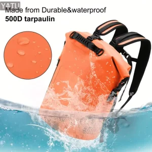 Outdoor Backpack Water Proof Hydration Festival Pack Waterproof Backpack Lightweight for Kayaking Hiking Boating Paddle