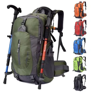 Outdoor Cycling 30-40L Anti-Theft Zipper Portable Leisure Hiking Multi-Function Mountaineering Waterproof Travel Durable Camping
