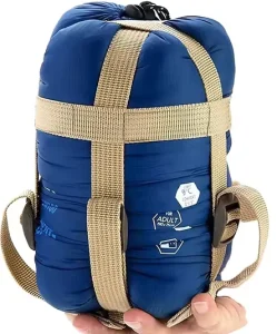 Outdoor Portable Ultra-Light Single Adult Envelope Type Sleeping Bag 2-3 Season Eco-Friendly Breathable Thickened Warm Office