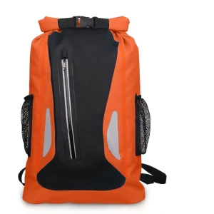 Outdoor Sports Stylish Fashion PVC Lining Letter Pattern Waterproof Backpack