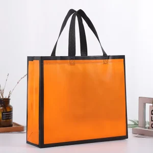PP Non Woven Oversized Handle Tote Bag Girls Hand Bag High Quality Large Tote Bag for College Students