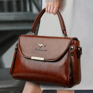 PU Leather Luxury Tote for Ladies with Shoulder Factory Custom Top Crossbody Bags Tote Handbags