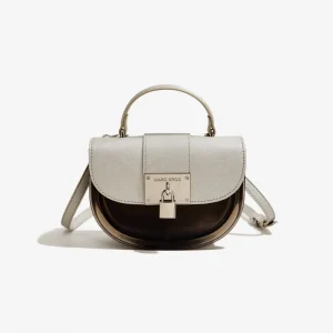 PU Luxury Retro Saddle Shoulder Bag Hand Carry Crossbody Purse Export Women Bag Support Custom