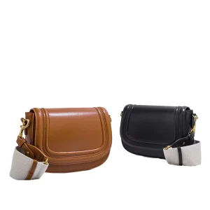 PU Promotional Handbags for Women, Shoulder Crossbody Bags with Embroidery