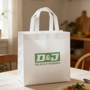 Personalized Non Woven Bags Custom Logo Reusable Promotional Cloth Shopping Tote Bags for Supermarket