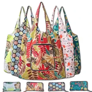 Personalized Tote Bags Pliable Oxford Grocery Color With Your Own Custom Logo Small Shopping Bag