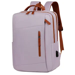 Portable Laptop Backpack for Men Women Business Casual Rucksack for High School College and Travelers