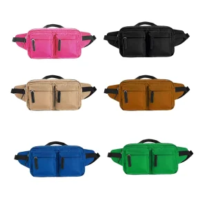 Portable Square Nylon Crossbody Messenger Bag Simple Casual Women Shoulder Bag for Daily Use