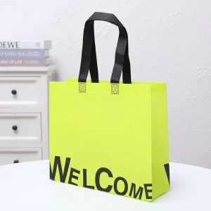 Premium Customizable Non Woven Tote Bag Reusable Eco Friendly Grocery Bag for Promotional Gifts and Daily Shopping