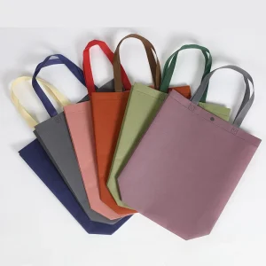 Promotional Custom Printed Non Woven Bag Recyclable Polypropylene Tote Bag for Shopping and Gifts