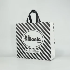 Promotional Recyclable Non Woven Custom Logo Printed Bag Reusable Tote Bags with Patch Handle and Digital Printing