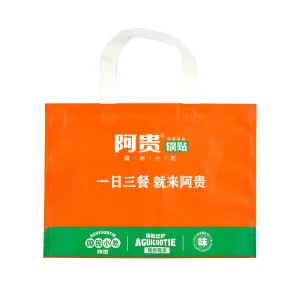 Promotional Reusable Eco-Friendly Flat Non-Woven Shopping Bags