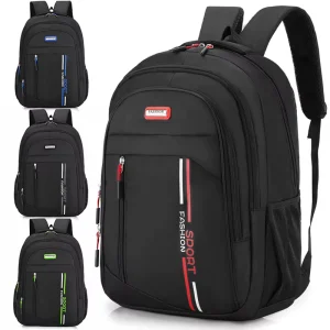 Ready to Ship Fashionable Oxford 15.6 Inch Waterproof Durable Oxford Laptop Backpack Business and College Student Travel Bag