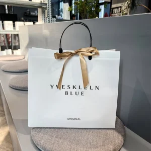 Ready to Ship Tote Bags Custom Printed Recyclable Fabric Disposable Nonwoven Cloth Bag 42*33*11 cm