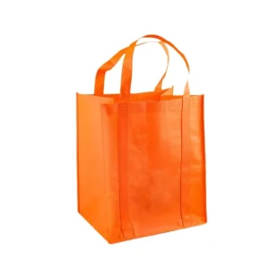 Recyclable Eco Friendly Durable Non Woven Laminated Tote Bag Heat Seal Custom Logo Hand Length Handle for Promotional Use