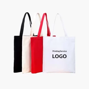 Recyclable Eco Friendly Non Woven Canvas Cotton Tote Bag Laminated Fabric Heat Seal Packaging Hand Length Handle Customizable