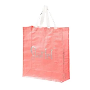 Recyclable Eco Friendly Non Woven Tote Bag Heat Seal Laminated Fabric Reusable Shopping Gift Bags Hand Length Handle Color