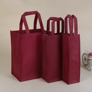 Recyclable Tote Bags Custom Eco Friendly Printed Fabric Reusable Shopping Bag With Logo Grocery Non Woven Bag