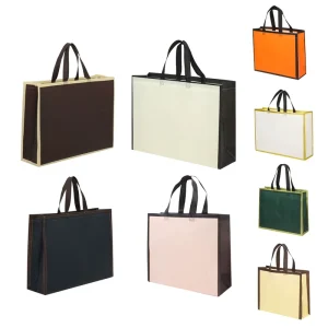 Reusable Non Woven Shopping Tote Bag Eco Friendly Corner With Recyclable Feature Promotion
