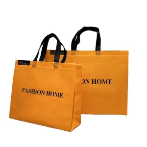 Reusable PP Laminated Non Woven Eco Friendly Industrial Use Shopping Tote Bags Custom Logo Printed Promotional Gift Bags