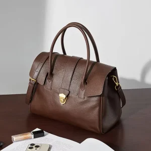 Sacs Main Pour Femmes Handmade Retro Leather Bags Women’s Handbag High Quality Manufacturer Shoulder Bag for Women Briefcase