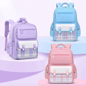 School Backpack Large Capacity Waterproof Cartoon Character Style Student Bag for Boys and Girls