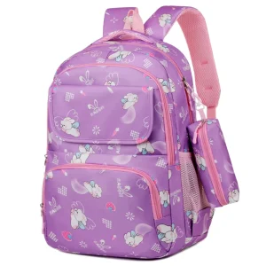 School Large Capacity Travel Outdoor Middle Printing Students Schoolbag Set Used Backpack for Students