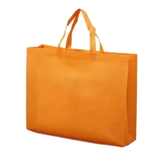Screen Printed Non Woven Laminated Eco Friendly Reusable Tote Bag Custom Logo Polypropylene Material Hand Length Handle for
