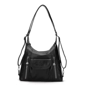 Single Shoulder Bag Trendy Versatile Simple and Fashionable with Large Capacity Hand held or Cross body Made of PU Material