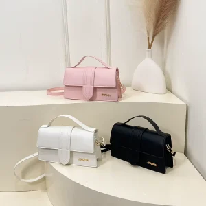 Square Shoulder Bags for Women Top Handle Small Purses Sacs Main Pour Femmes