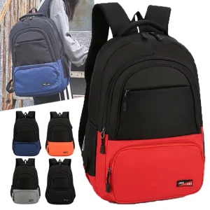 Streamlined School Backpack Design Diseno De Mochila Escolar Large Capacity Computer Backpack Commute Laptop Backpack