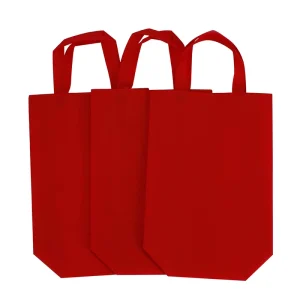 Strong Reusable Non-Woven Grocery Tote Bag Customizable Shopping Bag for Retail Advertising Corporate Gifts