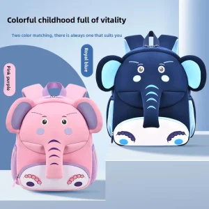 Style Kindergarten Backpack Cartoon Cute Baby Mini Children’s Shoulder Bag Waterproof Breathable Polyester Lightweight