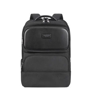 Stylish Business Backpack USB Custom Logo Smart Travel Casual 15.6 Inches Large Capacity Waterproof Polyester Lining