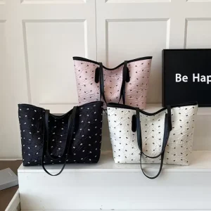 Summer New Printed Large Capacity Women’s Tote Bag Fashion Handbag Shoulder Bag